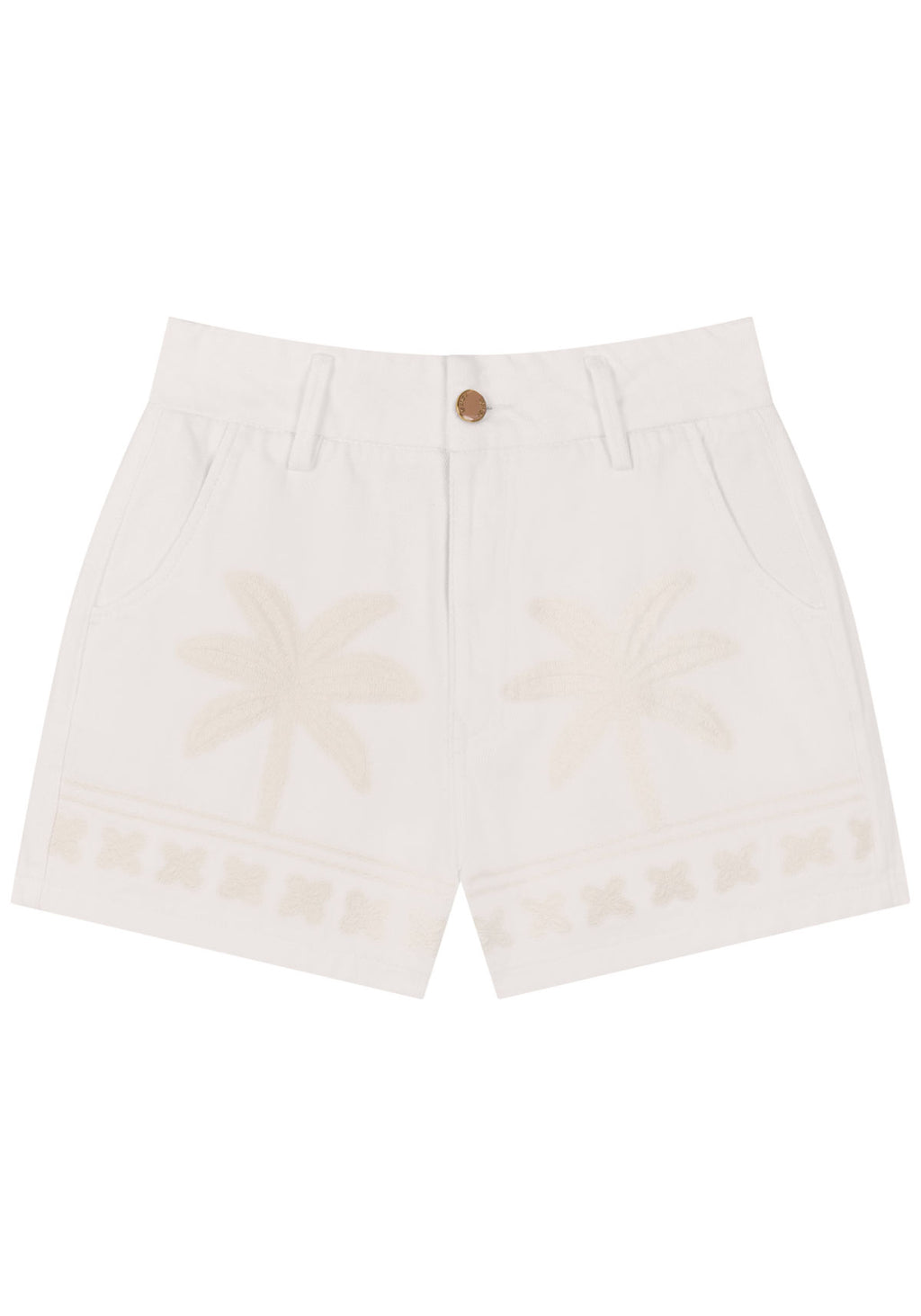 Shorts Hot Pants Com Cintura Alta Lez A Lez Feminino 0157E