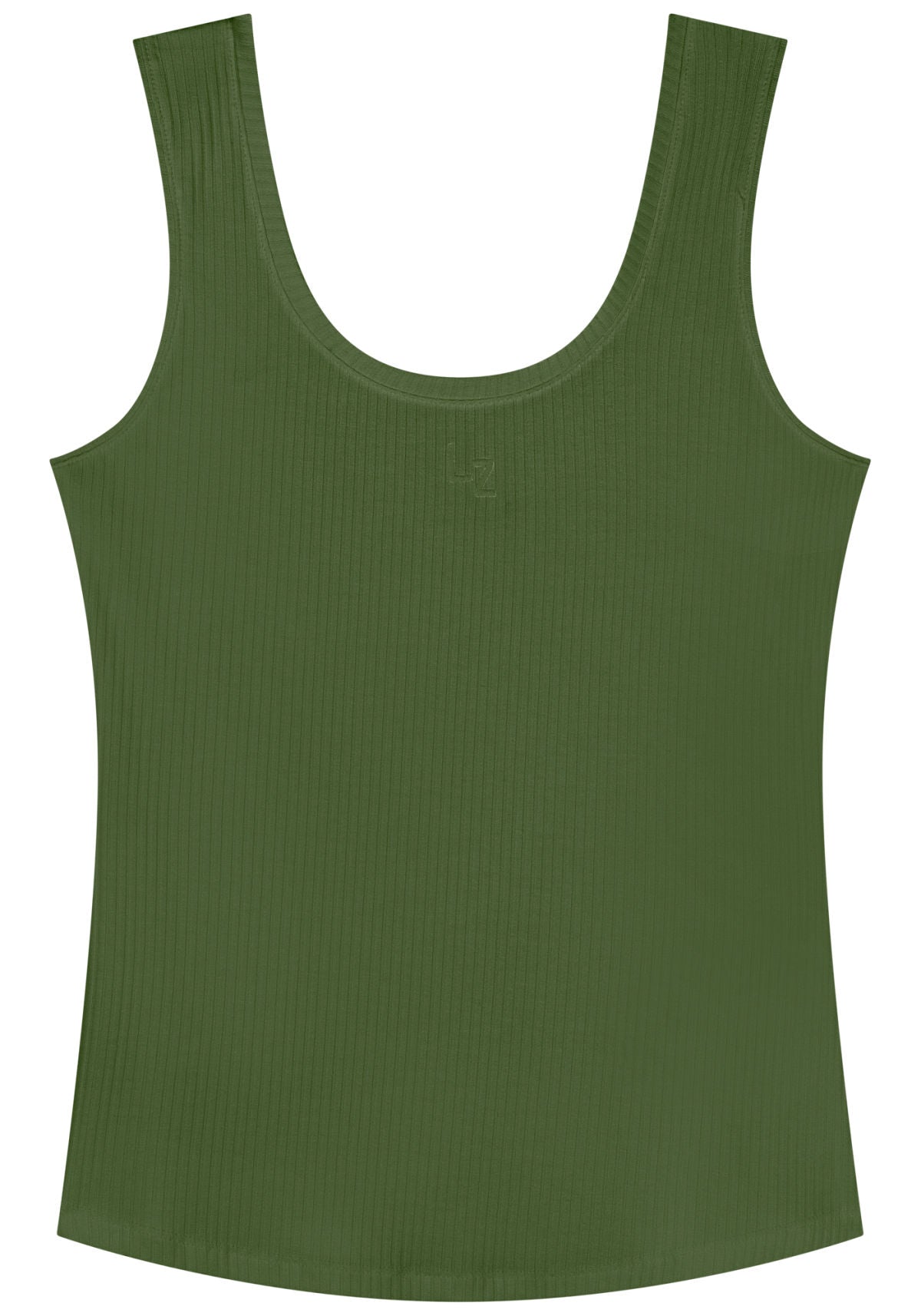 Blusa Regata Básica Com Bordado Lez A Lez Feminino 5071E