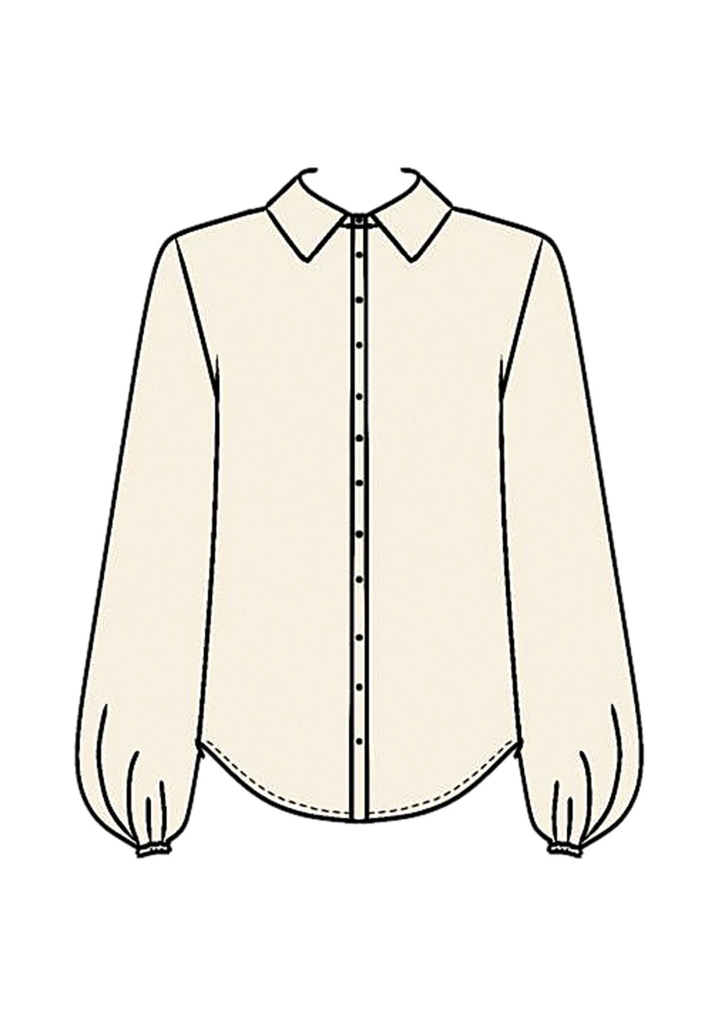 Camisa De Mangas Longas Em Viscose Lez A Lez Feminino 9158E