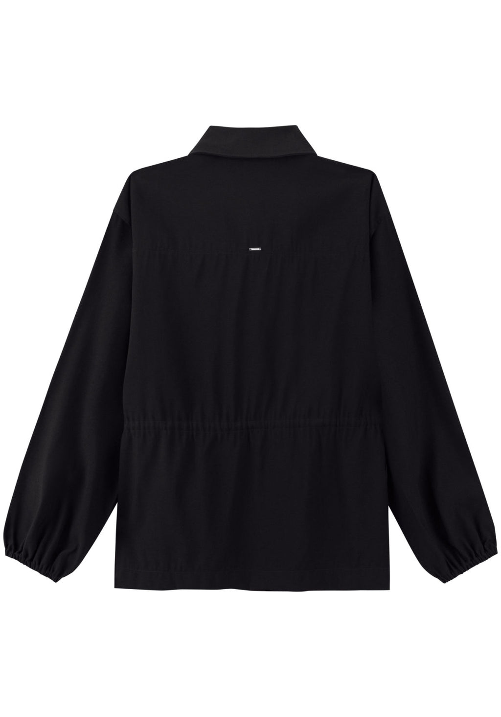 Parka De Mangas Longas Com Gola Lez A Lez Feminino 8066E