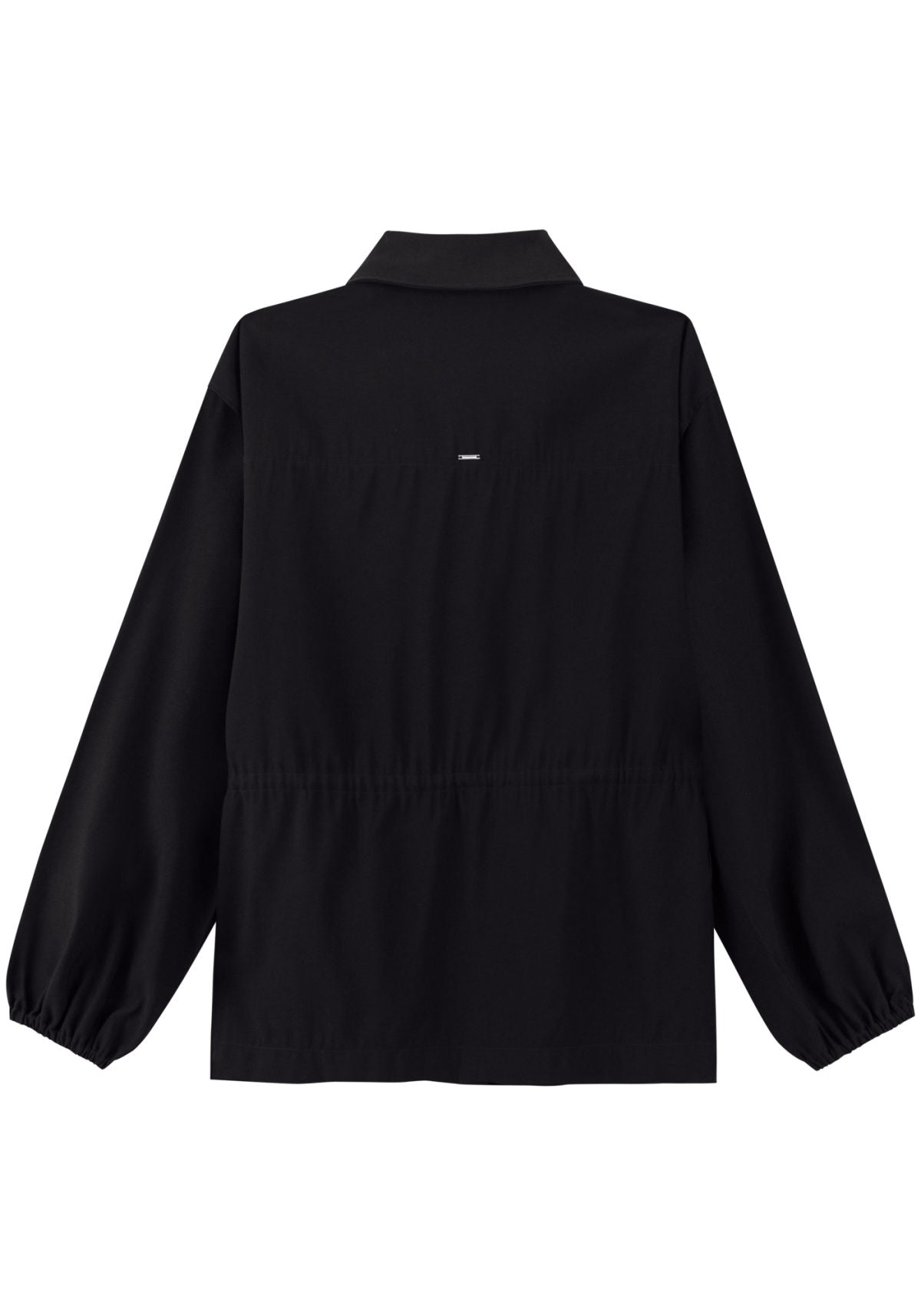 Parka De Mangas Longas Com Gola Lez A Lez Feminino 8066E