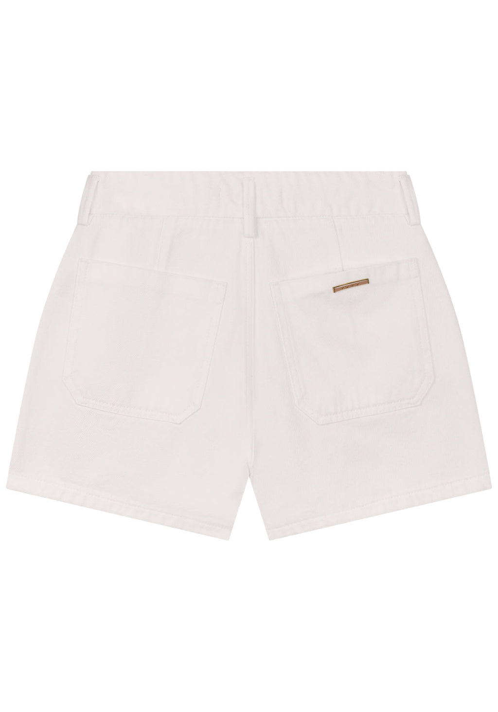Shorts Hot Pants Com Cintura Alta Lez A Lez Feminino 0157E