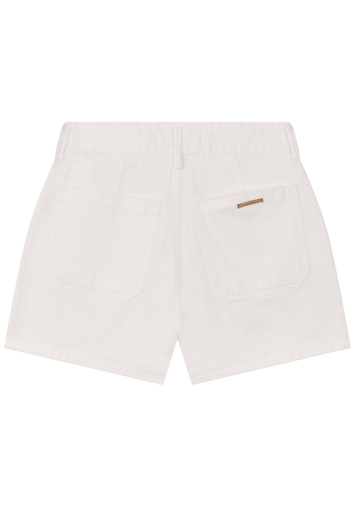 Shorts Hot Pants Com Cintura Alta Lez A Lez Feminino 0157E