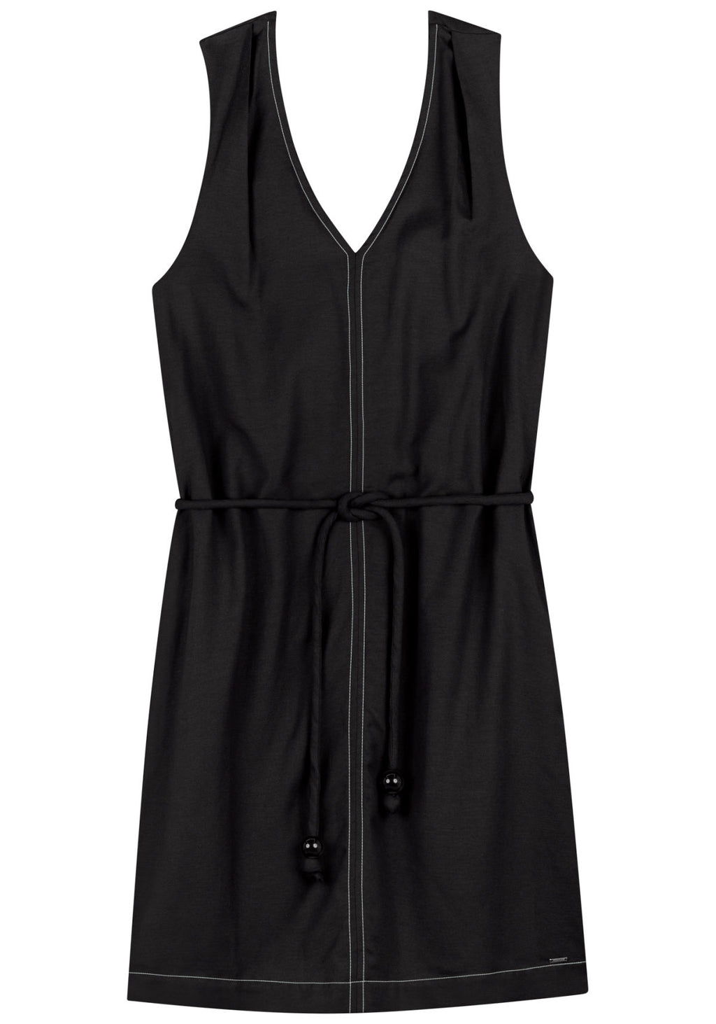 Vestido Curto Forrado Com Cinto Lez A Lez Feminino 9059E