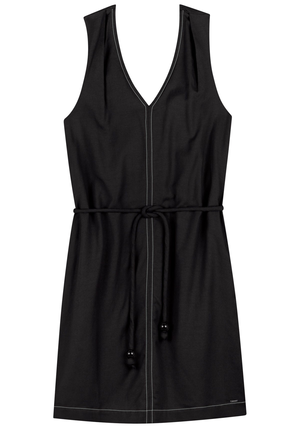 Vestido Curto Forrado Com Cinto Lez A Lez Feminino 9059E