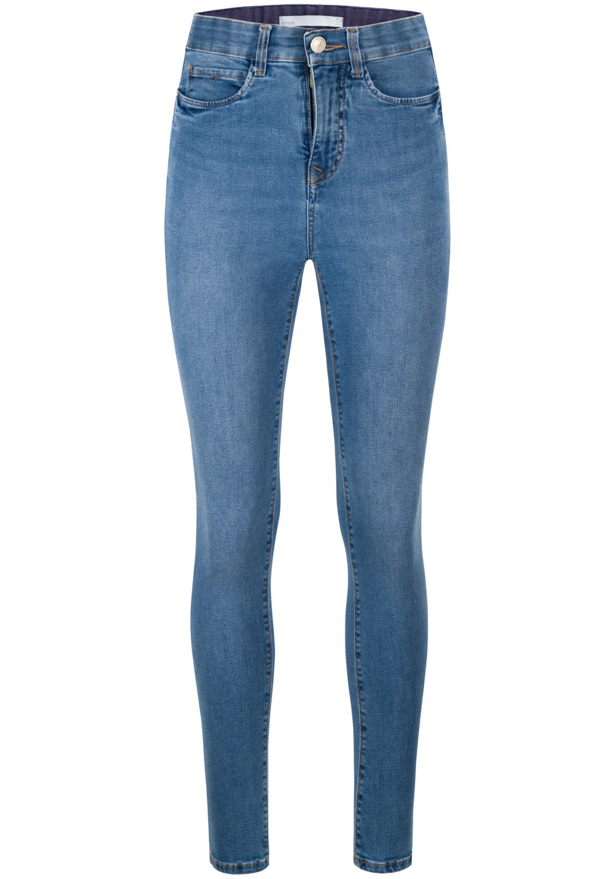 Calça Jeans Skinny Cintura Alta Lez A Lez Feminino 0033E