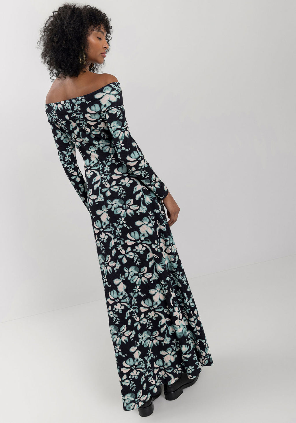 Vestido Longo Ombro A Ombro Lez A Lez Feminino 7304E
