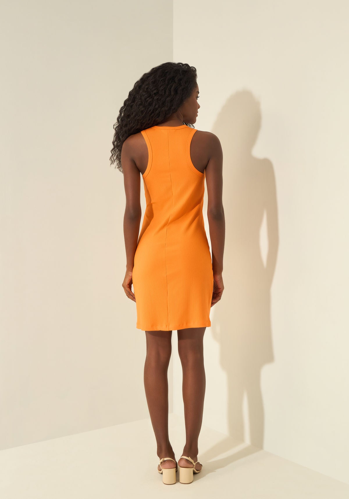 Vestido Curto Bordado Malha  CaneladaLez A Lez Feminino 5303