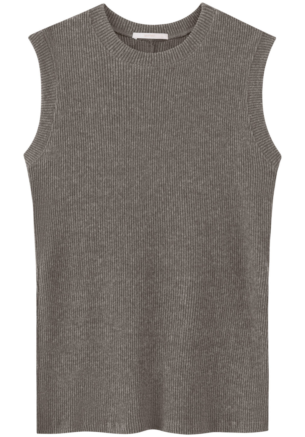 Blusa Colete Alongada Em Malha Lez A Lez Feminino 7898E
