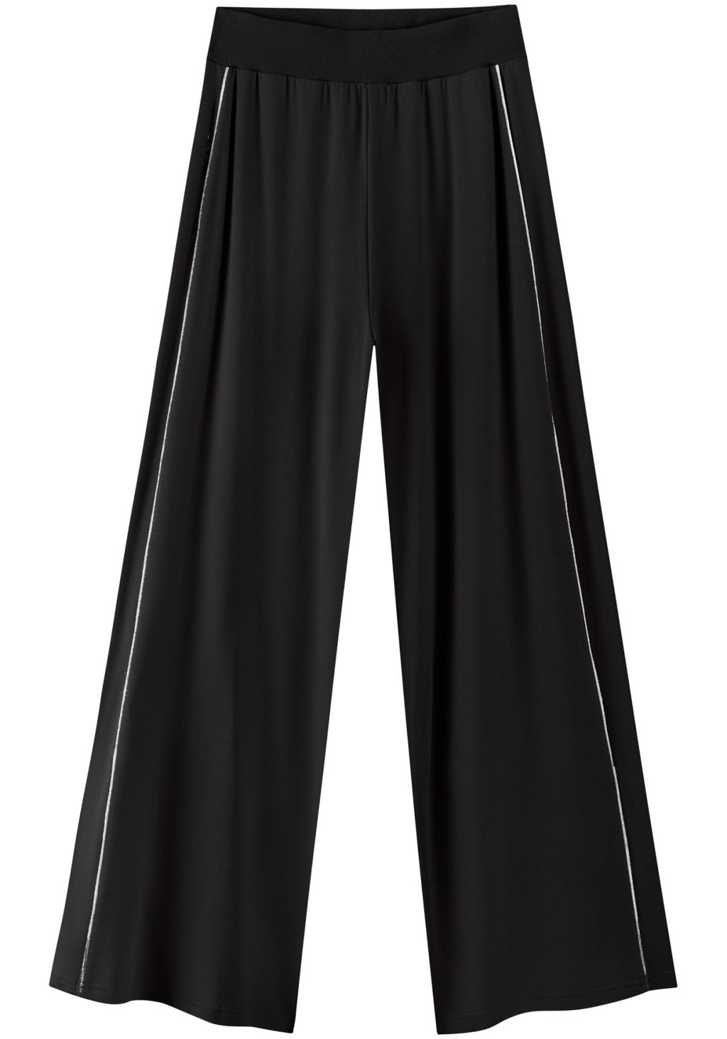 Calça Reta De Cintura Alta Lez A Lez Feminino 7809E