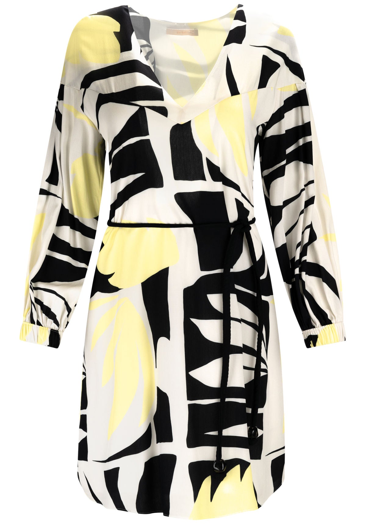 Vestido Curto Manga 3/4 com Cinto Lez a Lez Feminino 6942L