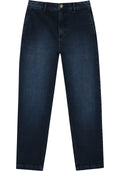 Calça Jeans Carrot Com Cintura Alta Lez A Lez Feminino 1546E
