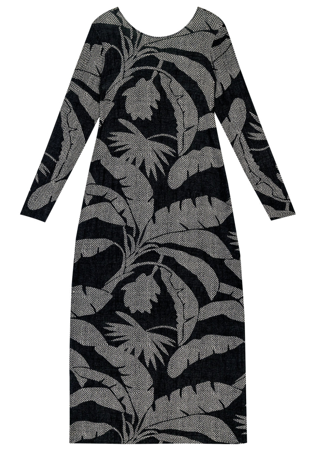 Vestido Manga Longa Estampado Lez A Lez Feminino 5669L