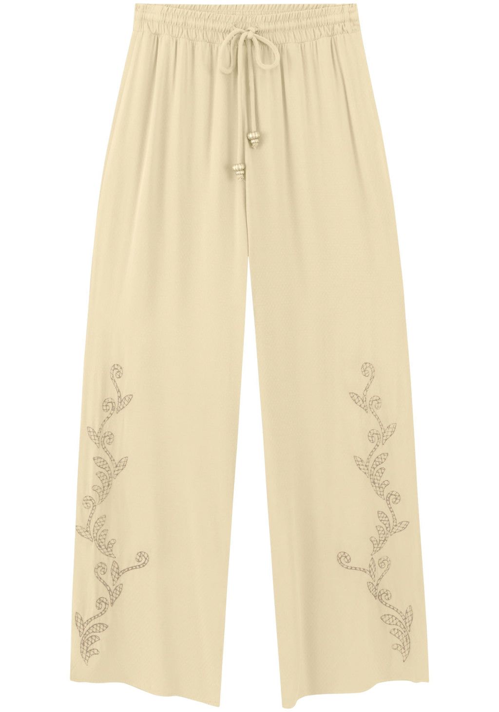 Calça Reta De Cintura Média Lez A Lez Feminino 7813E