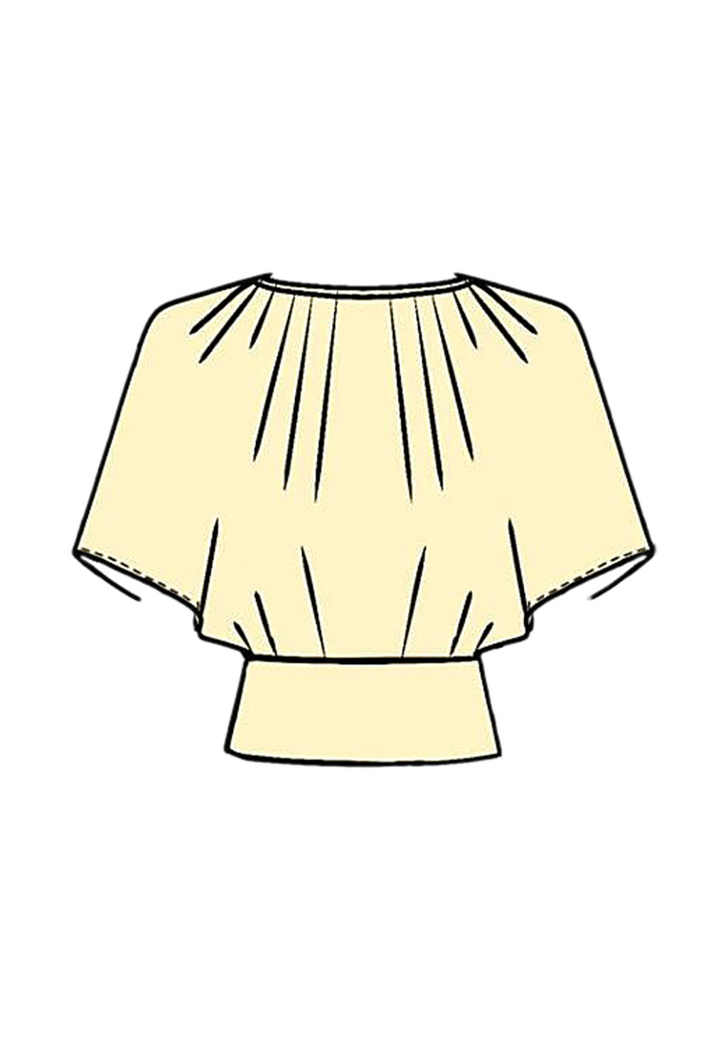 Blusa De Mangas Curtas Com Lurex Lez A Lez Feminino 9498E