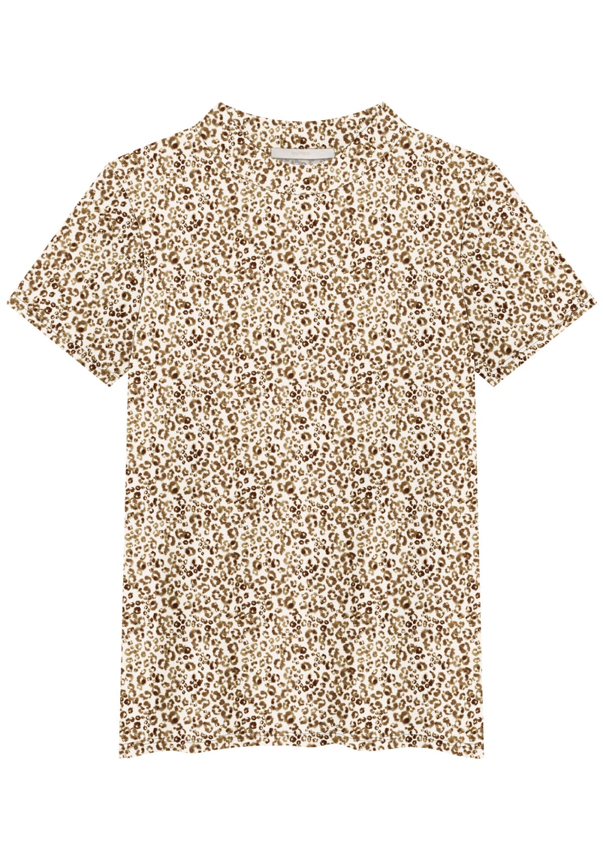 Blusa Estampada De Mangas Curtas Lez A Lez Feminino 7774E