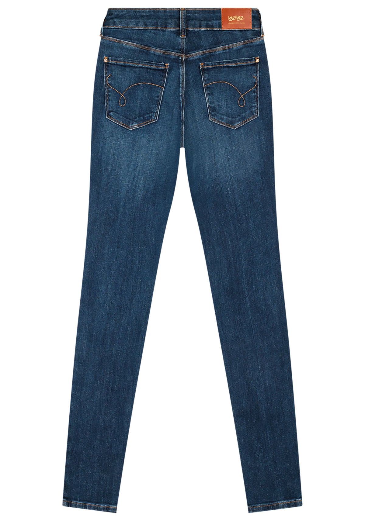 Calça Jeans Skinny Escura Lez A Lez Feminino 7923L
