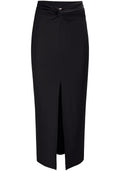 Saia Midi em Malha Texturizada Lez A Lez Feminino 3160E