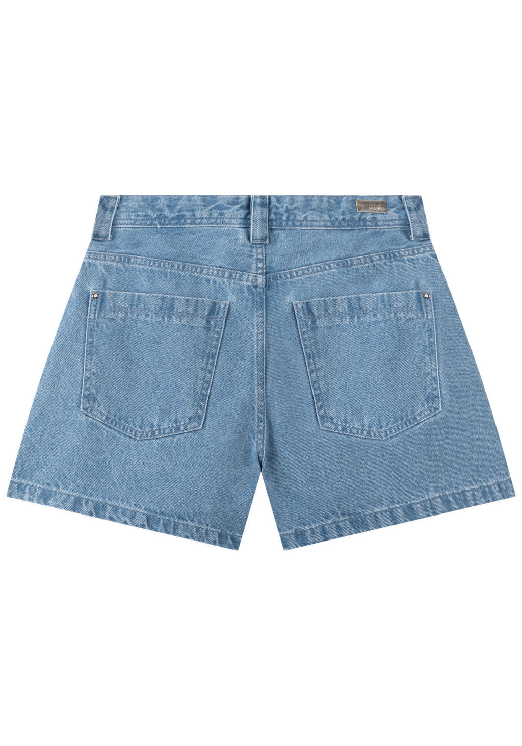 Shorts Jeans De Cintura Média Lez A Lez Feminino 0153E