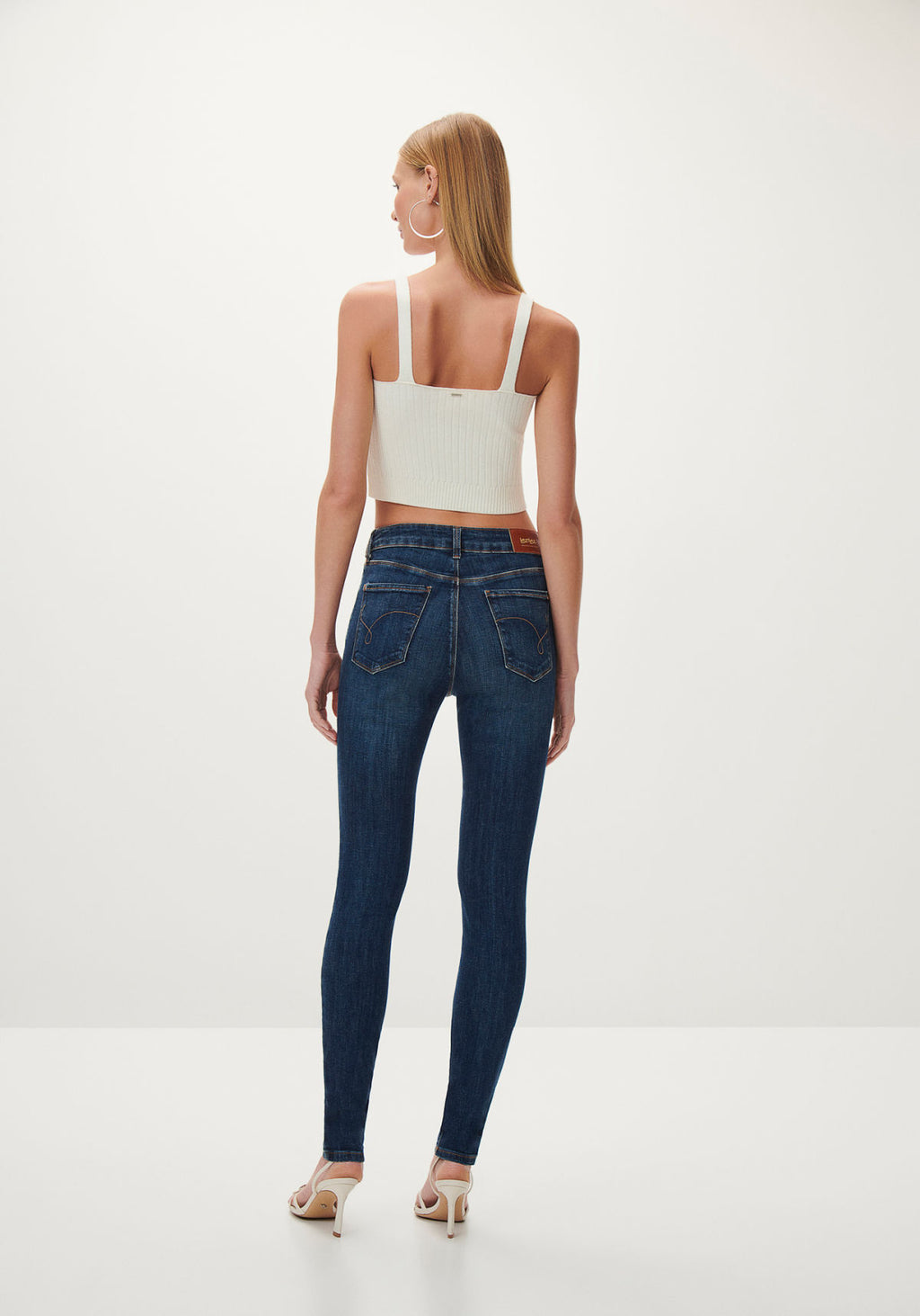 Calça Jeans Skinny Escura Lez A Lez Feminino 7923L
