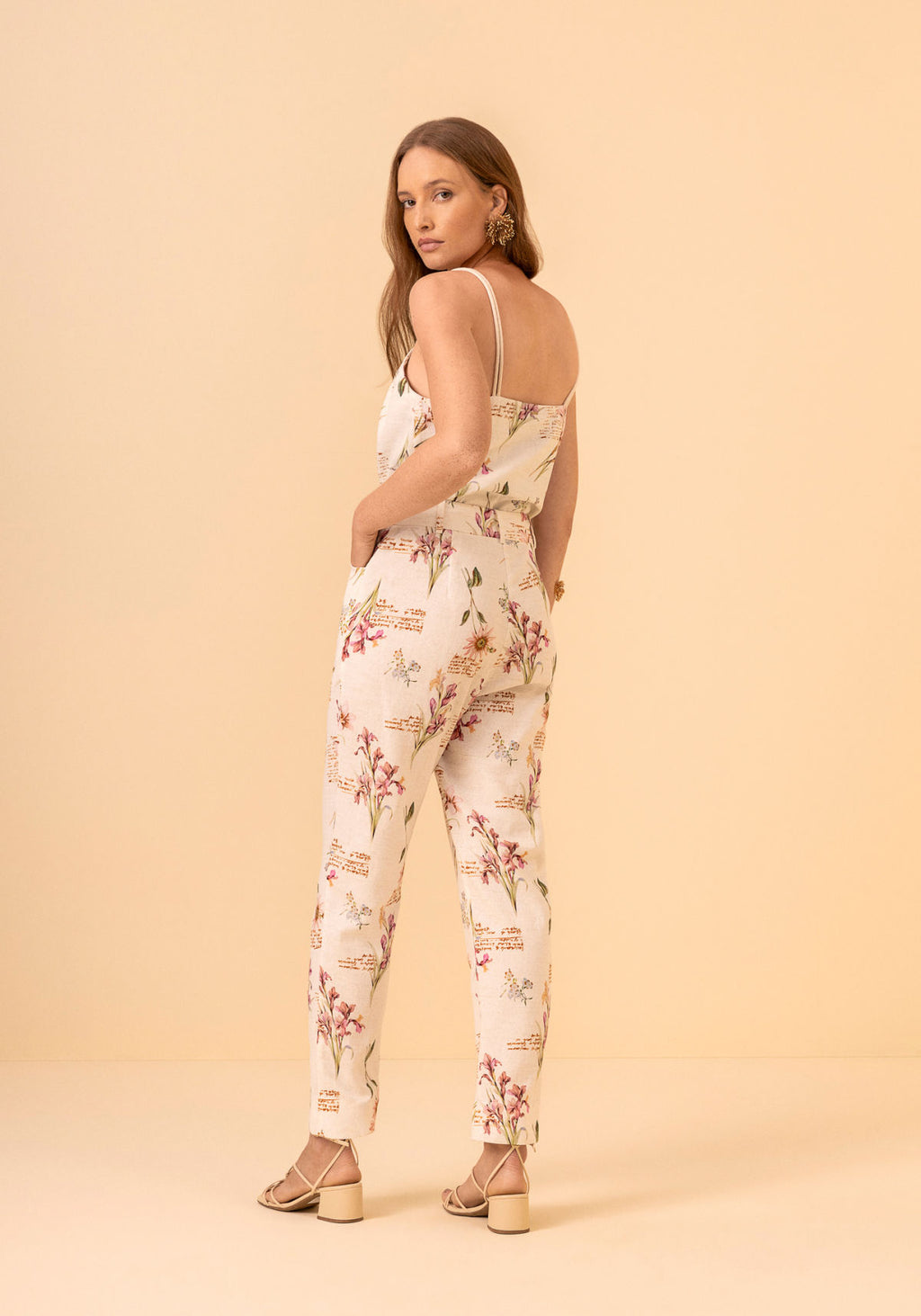 Blusa Estampada Com Alças Trançadas Lez A Lez Feminino 5213E
