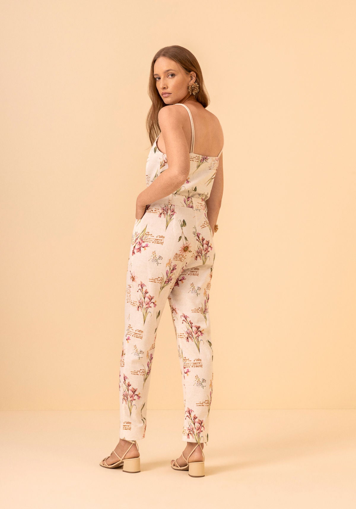Blusa Estampada Com Alças Trançadas Lez A Lez Feminino 5213E
