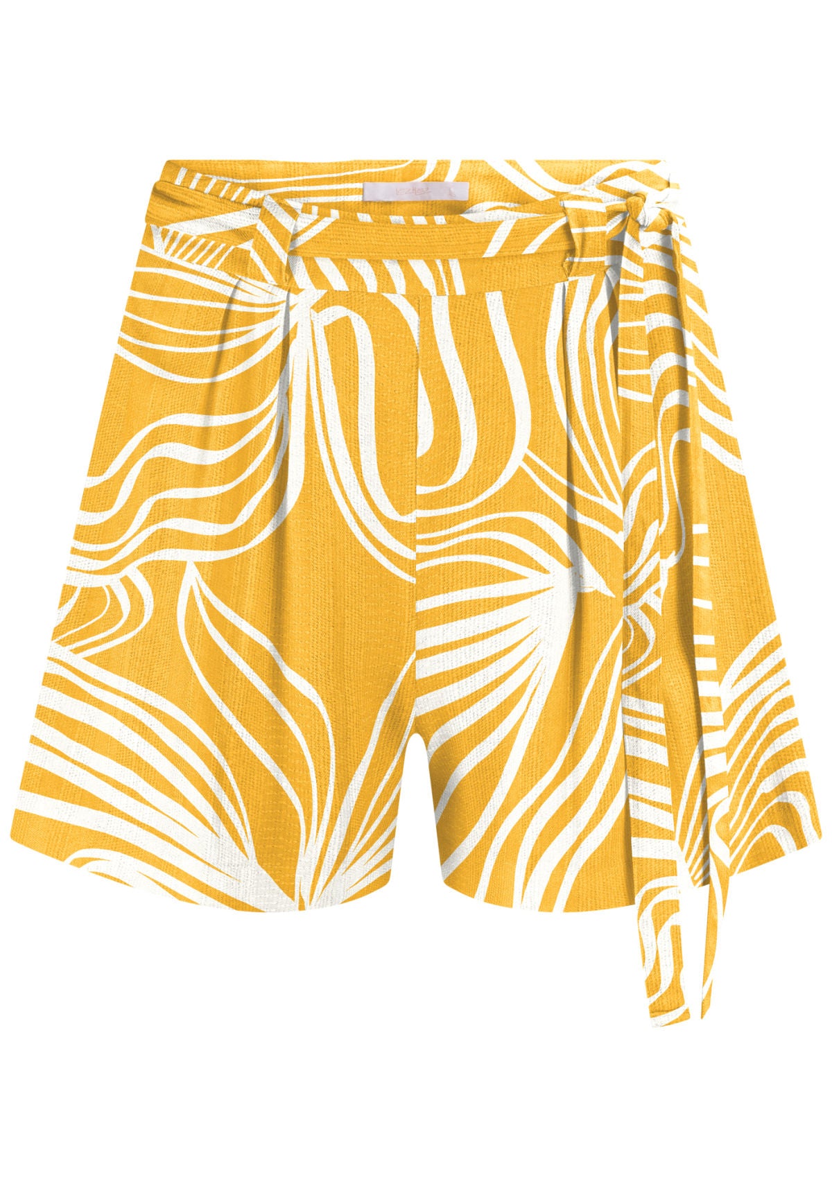 Shorts Cintura Alta em Viscose Lez A Lez Feminino 3182E