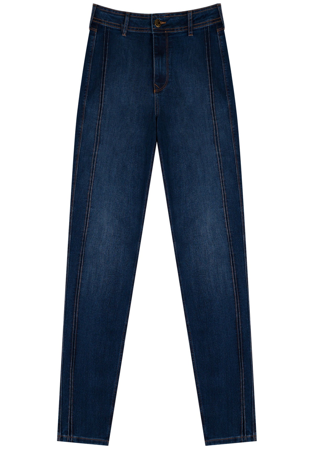 Calça Jeans Jegging Com Nervuras Lez A Lez Feminino 1517E