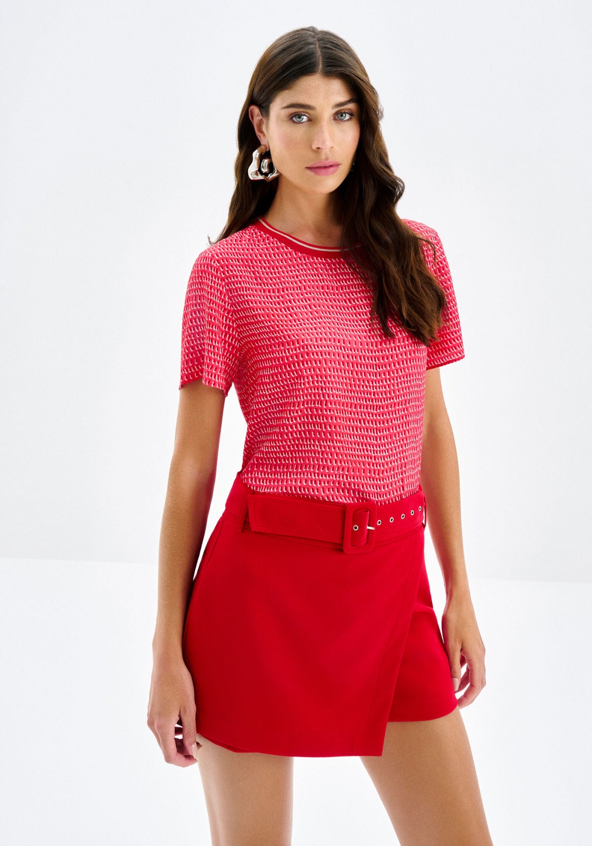 Blusa Estampada em Viscose Lez A Lez Feminino 7695L
