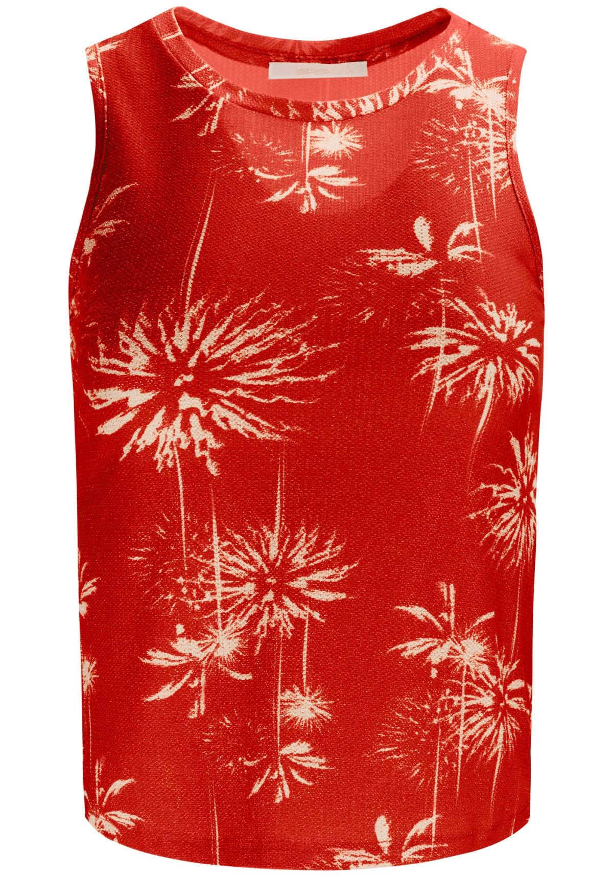 Regata em Malha Lurex com Estampa Lez A Lez Feminino 3106E