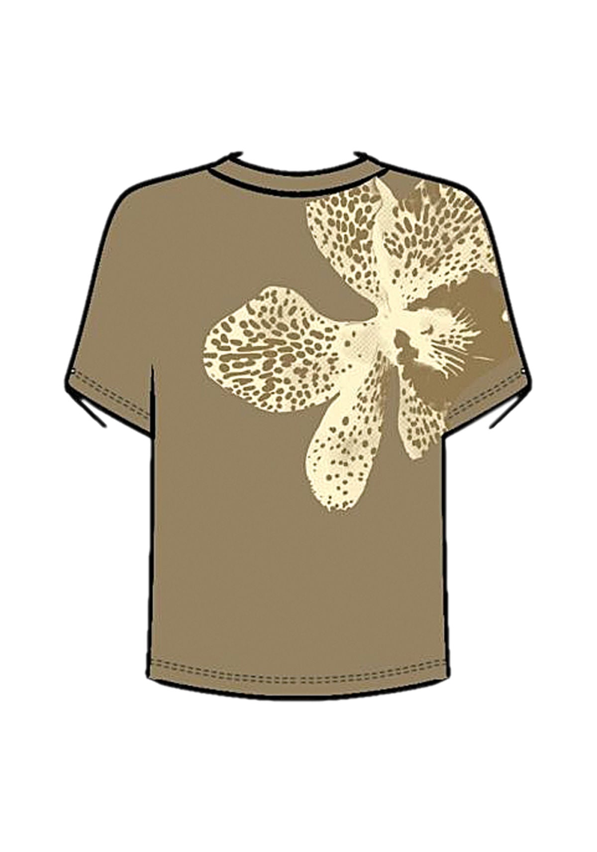 T-shirt De Manga Curta Com Bordado Lez a Lez Feminino 9484E