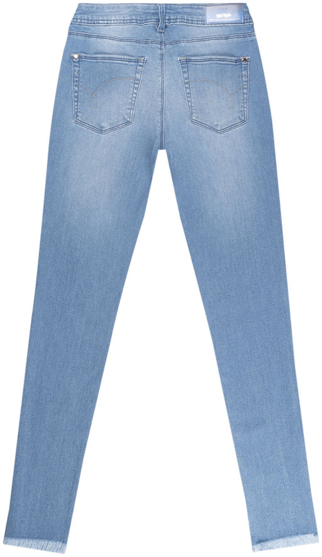 Calça Jeans Skinny Cropped Lez A Lez Feminino 7136L