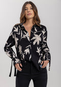 Camisa Alongada Estampada Lez A Lez Feminino 7235E