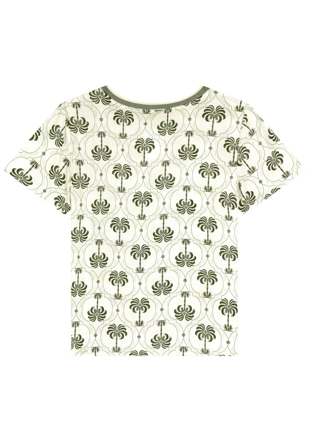Blusa Estampada Com Decote Redondo Lez A Lez Feminino 5092E