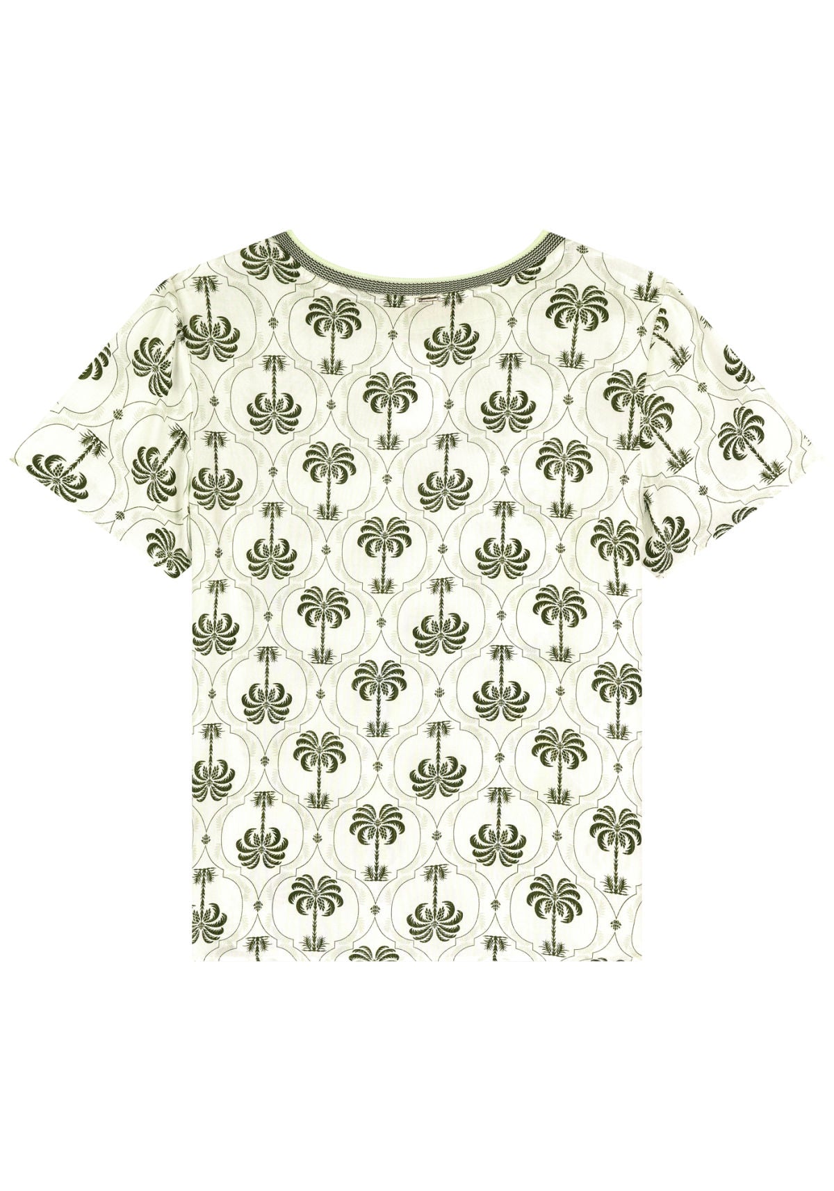 Blusa Estampada Com Decote Redondo Lez A Lez Feminino 5092E