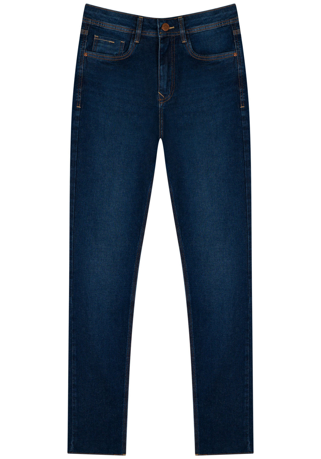 Calça Jeans Skinny De Cintura Alta Lez A Lez Feminino 2256E