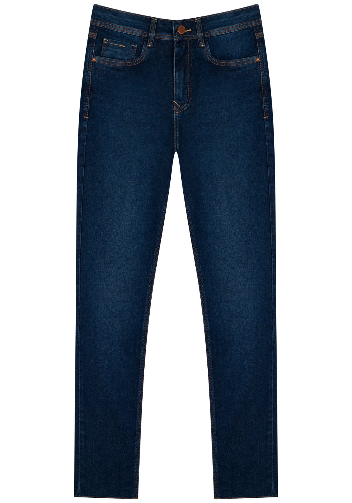 Calça Jeans Skinny De Cintura Alta Lez A Lez Feminino 2256E