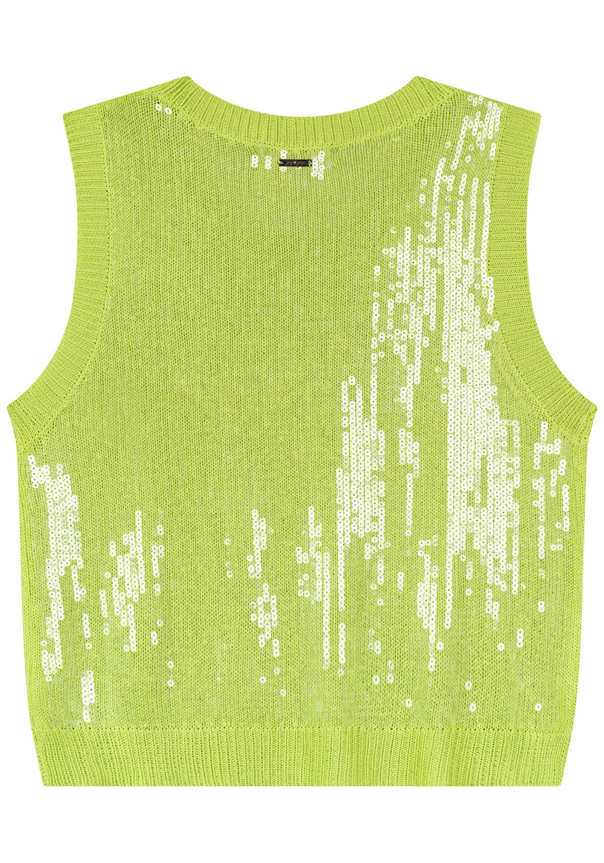 Blusa Em Malha Tricô Com Aplicações Lez A Lez Feminino 3380E