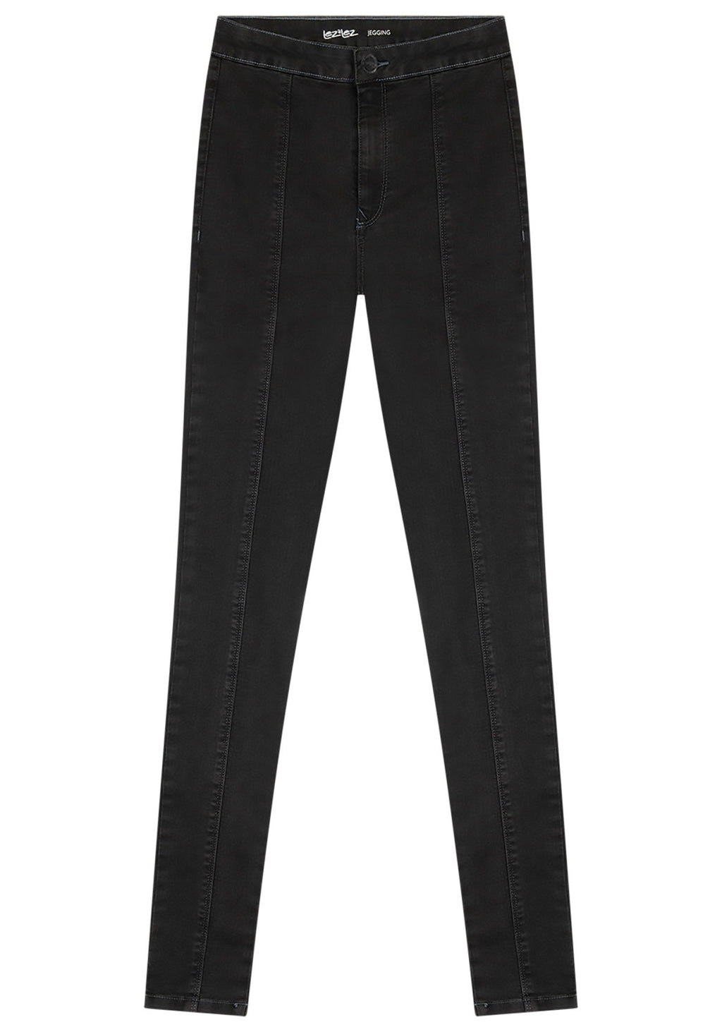 Calça Jeans Jegging Preta Super Lez A Lez Feminino 7897L