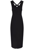 Vestido Midi Canelado Foil Lez A Lez Feminino 6915L