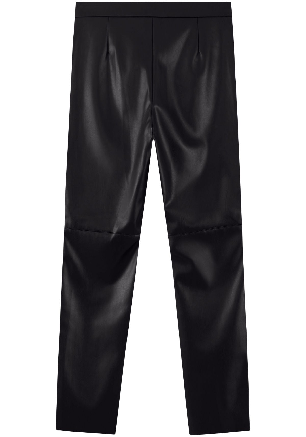 Calça Legging De Cintura Alta Em Pu Lez A Lez Feminino 7322E
