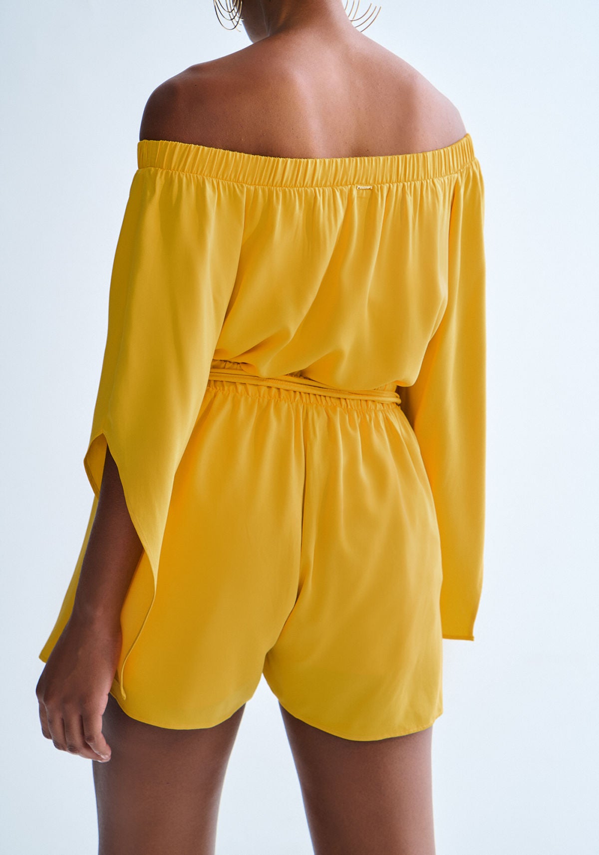 Shorts Cintura Alta com Cinto Lez A Lez Feminino 3219E
