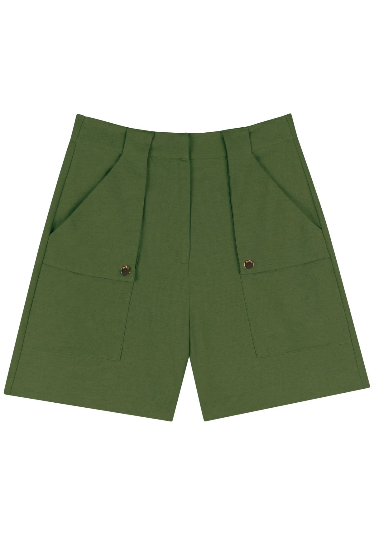 Shorts De Cintura Alta Lez A Lez Feminino 5477E