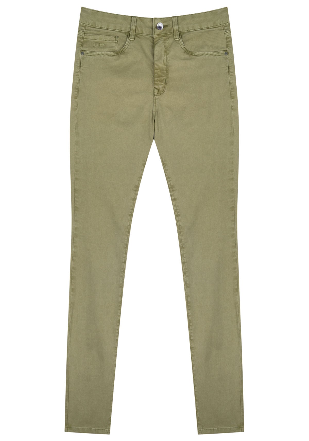 Calça Sarja Skinny com Cintura Alta Lez A Lez Feminino 2163L