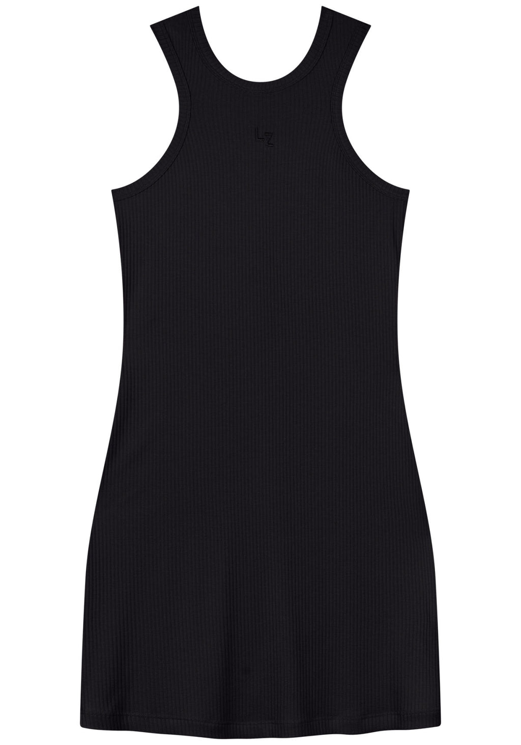 Vestido Curto Bordado Malha  CaneladaLez A Lez Feminino 5303