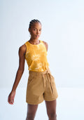 Regata em Malha Lurex com Estampa Lez A Lez Feminino 3106E