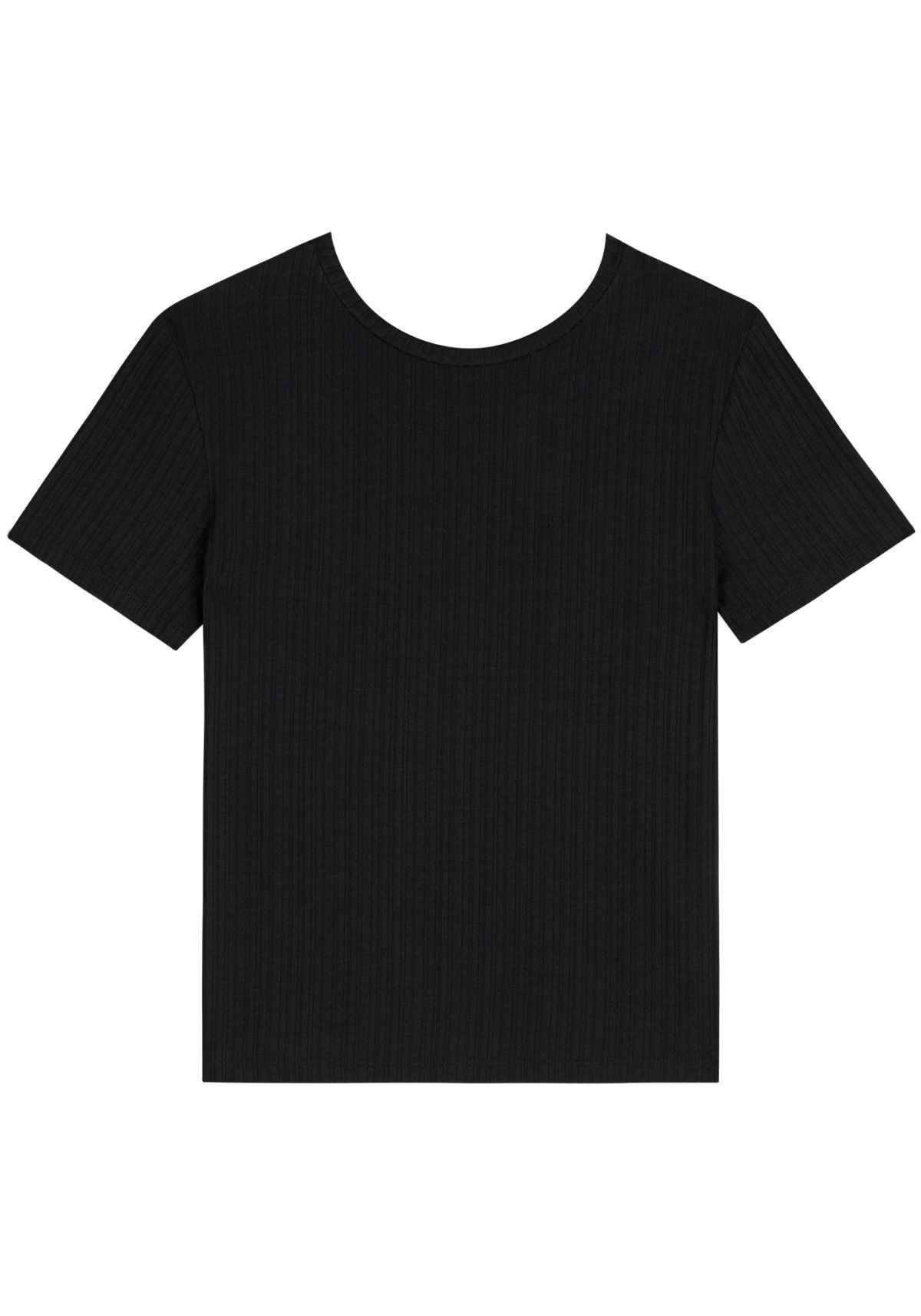 Blusa Básica De Mangas Curtas Lez A Lez Feminino 7129E
