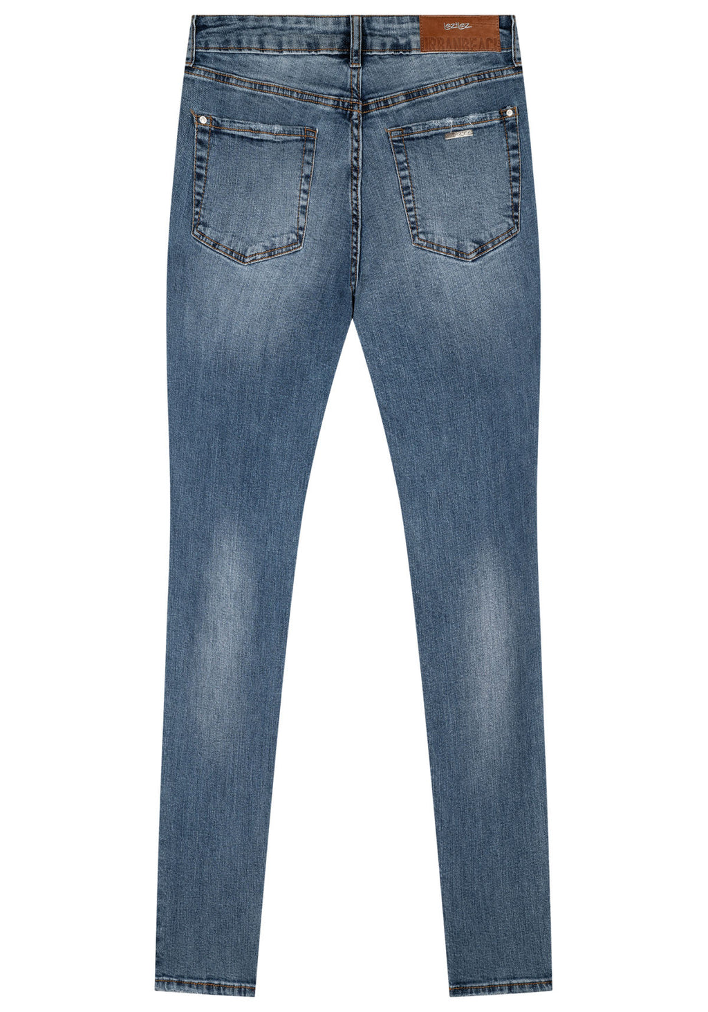 Calça Jeans Skinny Estonada Lez A Lez Feminino 2179L