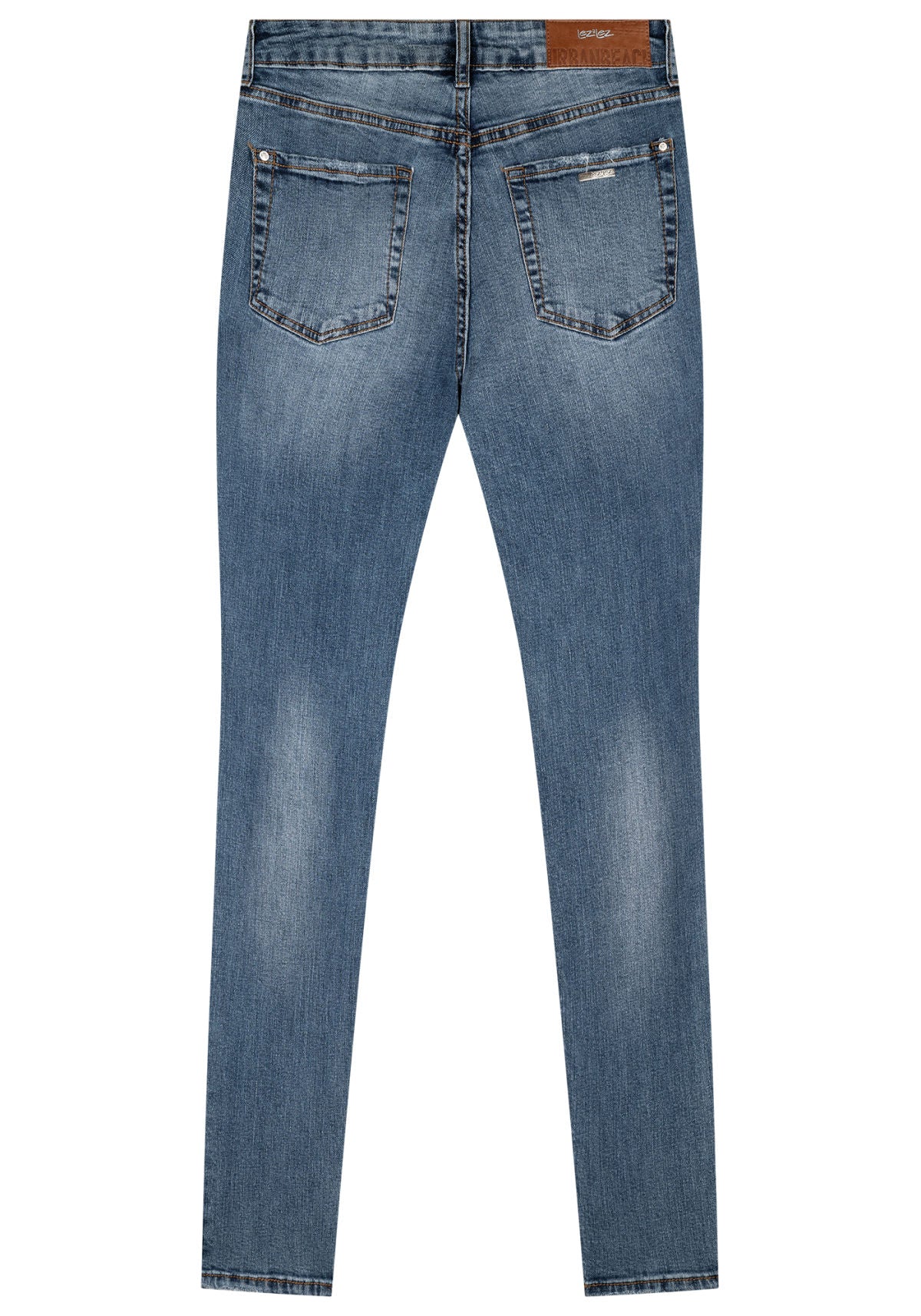 Calça Jeans Skinny Estonada Lez A Lez Feminino 2179L