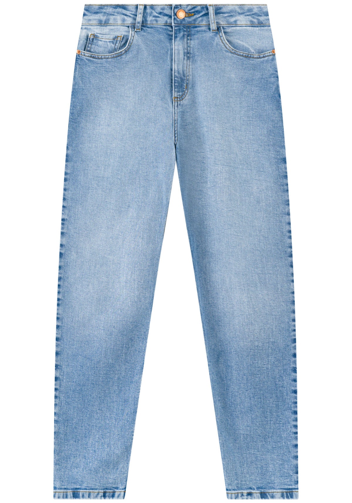 Calça Mom Jeans Com Elastano Lez A Lez Feminino 0223E